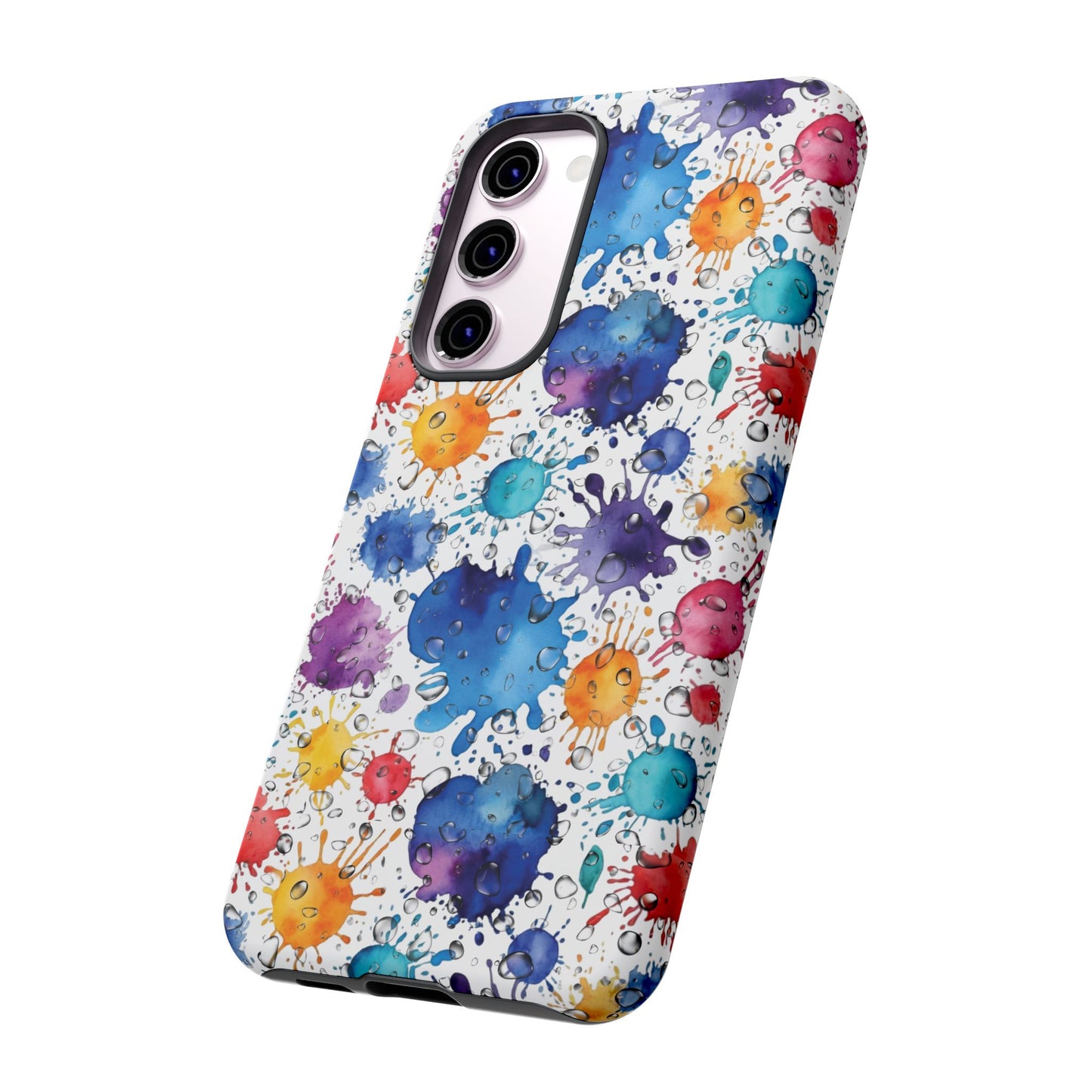 Phone Cases Abstract Colorful Splashes Tough Cases