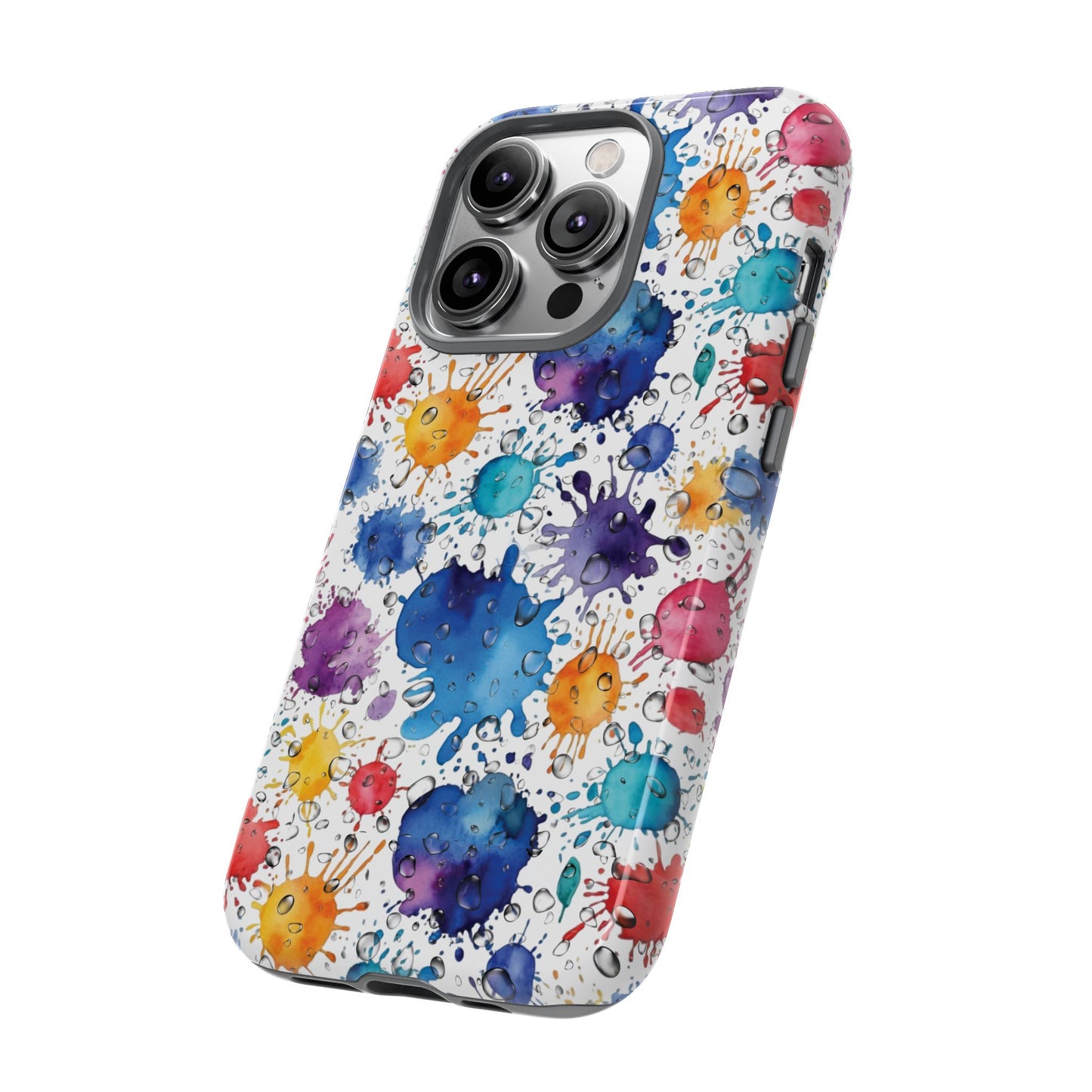 Phone Cases Abstract Colorful Splashes Tough Cases