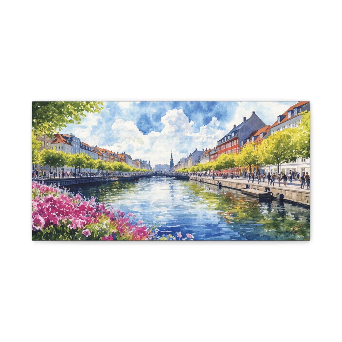 Canvas Print - Copenhagen in Spring