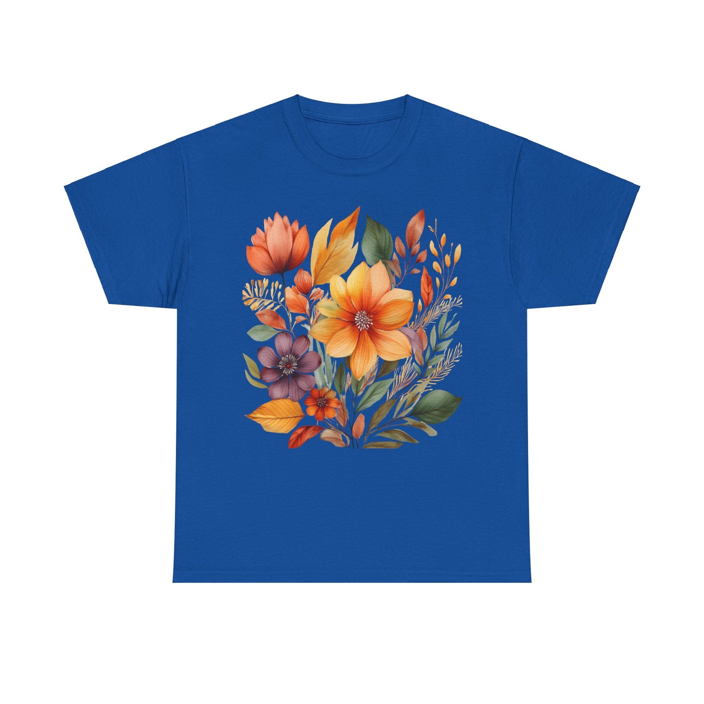 Bloom with Courage Floral Design -  Floral Tee