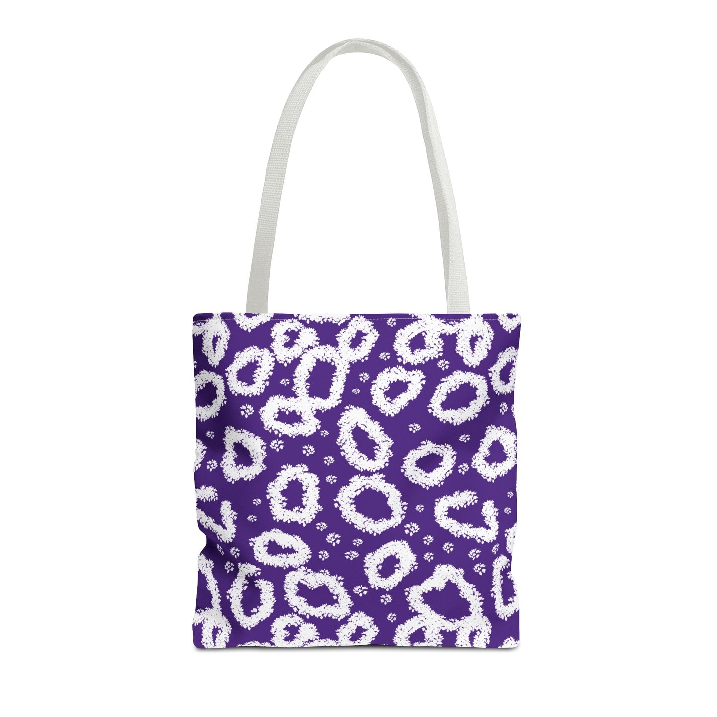 Purple Leopard Print Tote Bag - Stylish & Versatile for Everyday Use