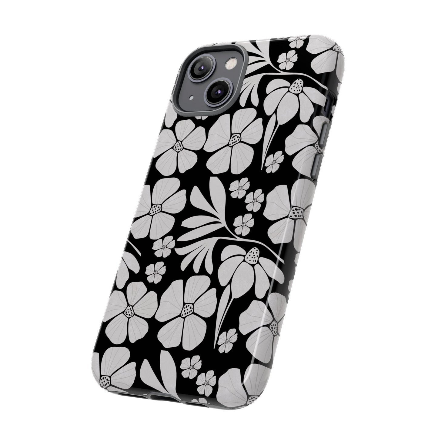 Phone Case - Boho, Retro, Vintage Flower Design Pattern