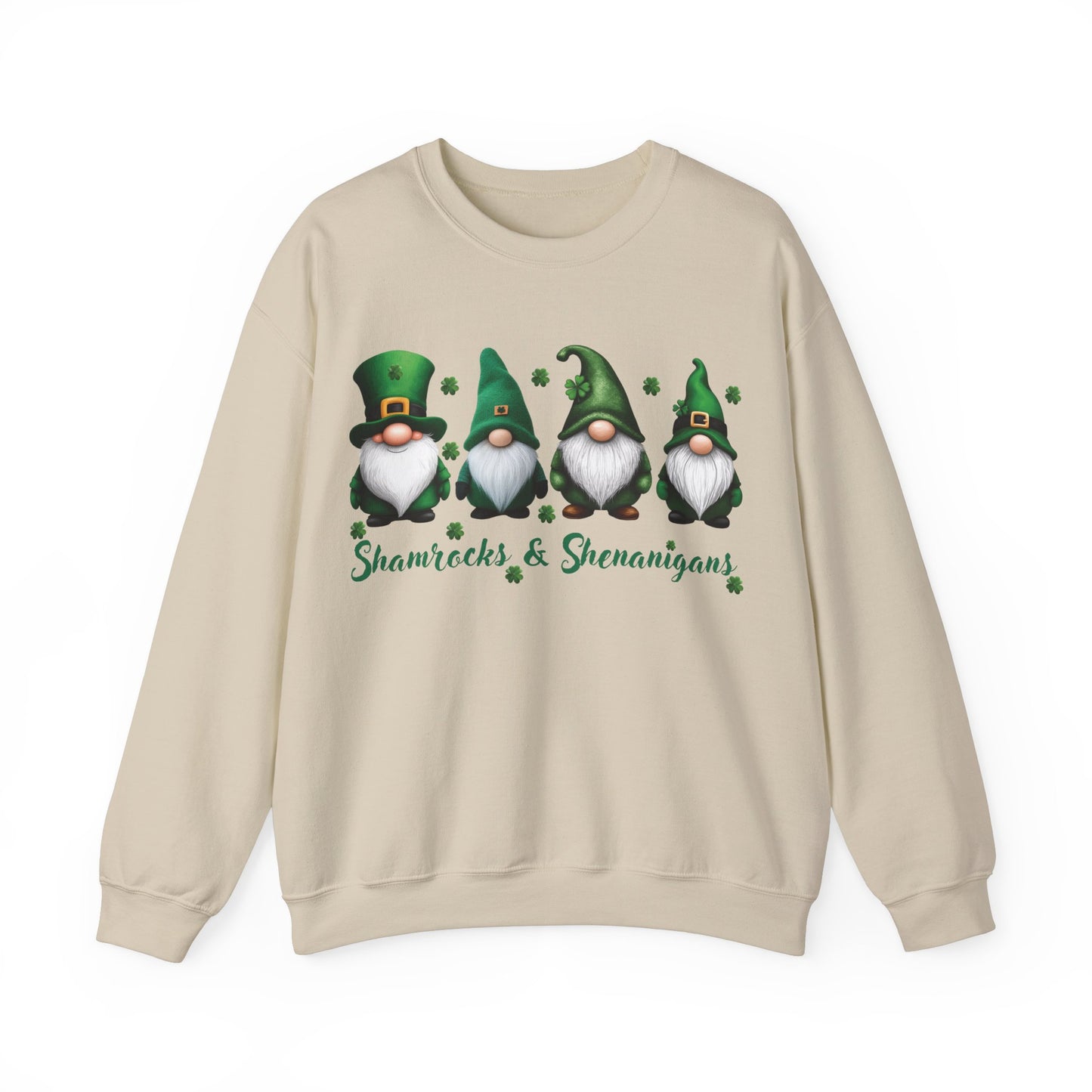 St. Patrick's Day Sweatshirt - Shamrocks & Shenanigans