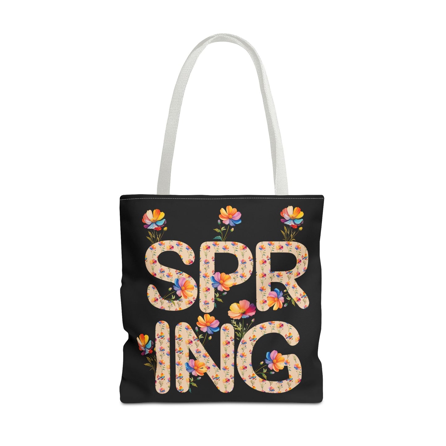 Spring Floral Tote Bag - Perfect for Everyday Use & Seasonal Outings