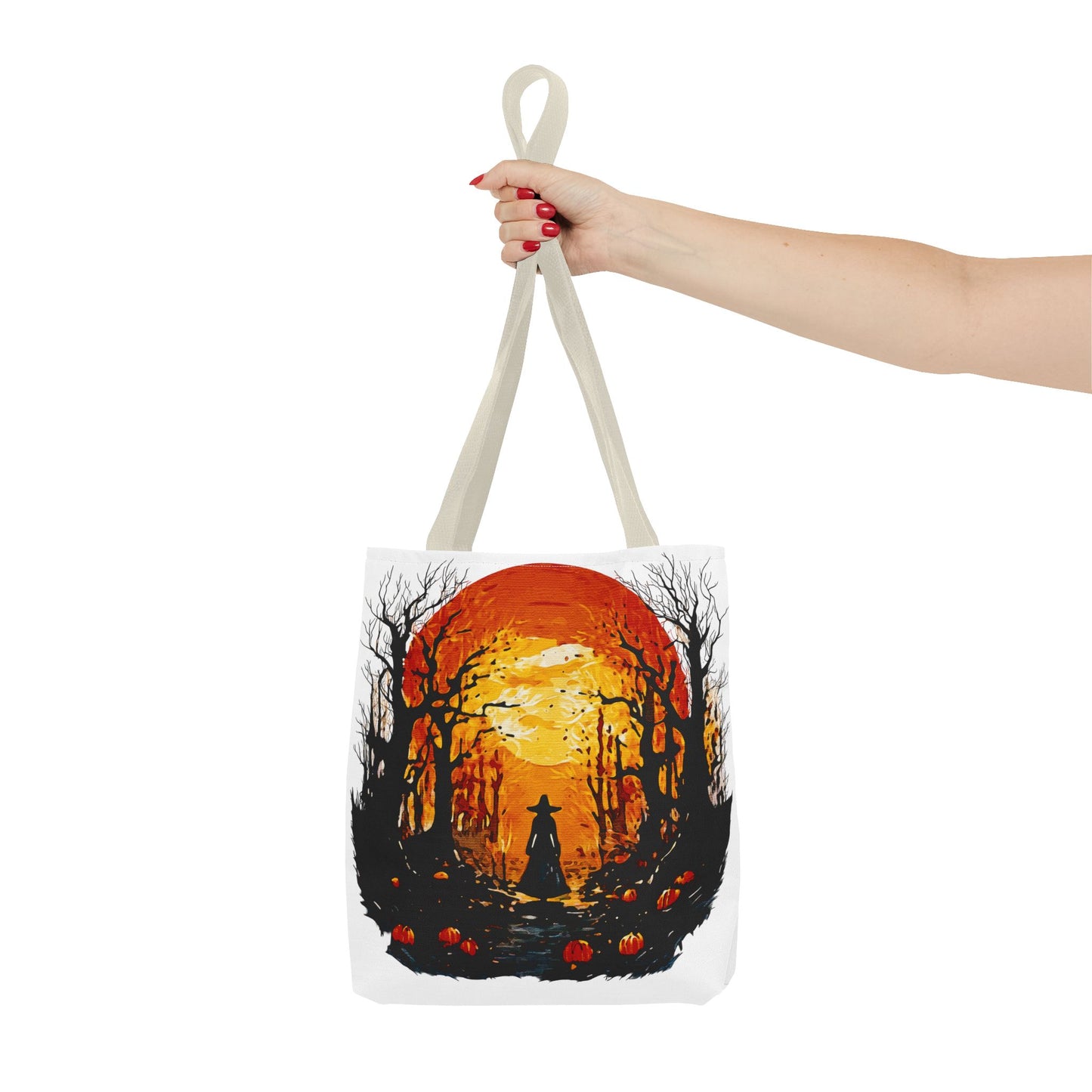 🎃 Moonlit Mischief: Autumn’s Enchanted GlowTote Bag (AOP)