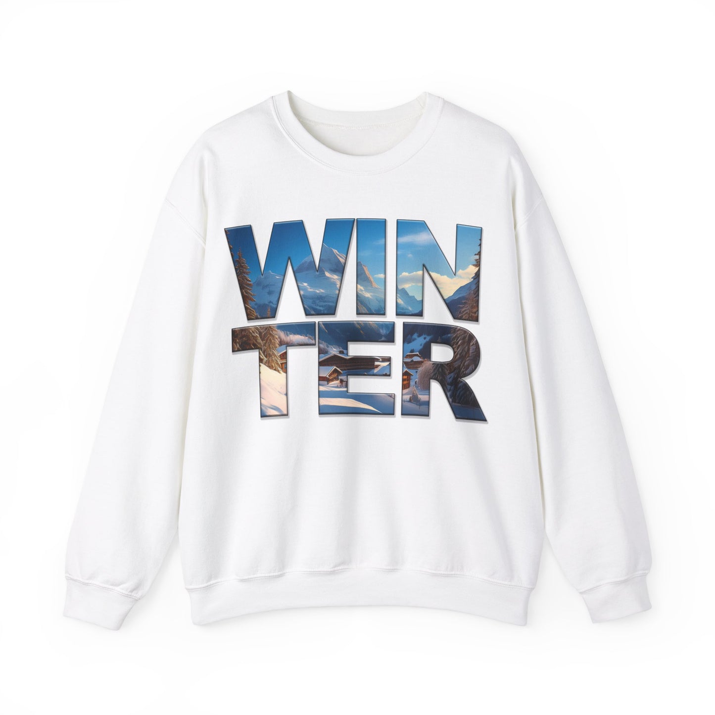 Winter Graphic Crewneck Sweatshirt
