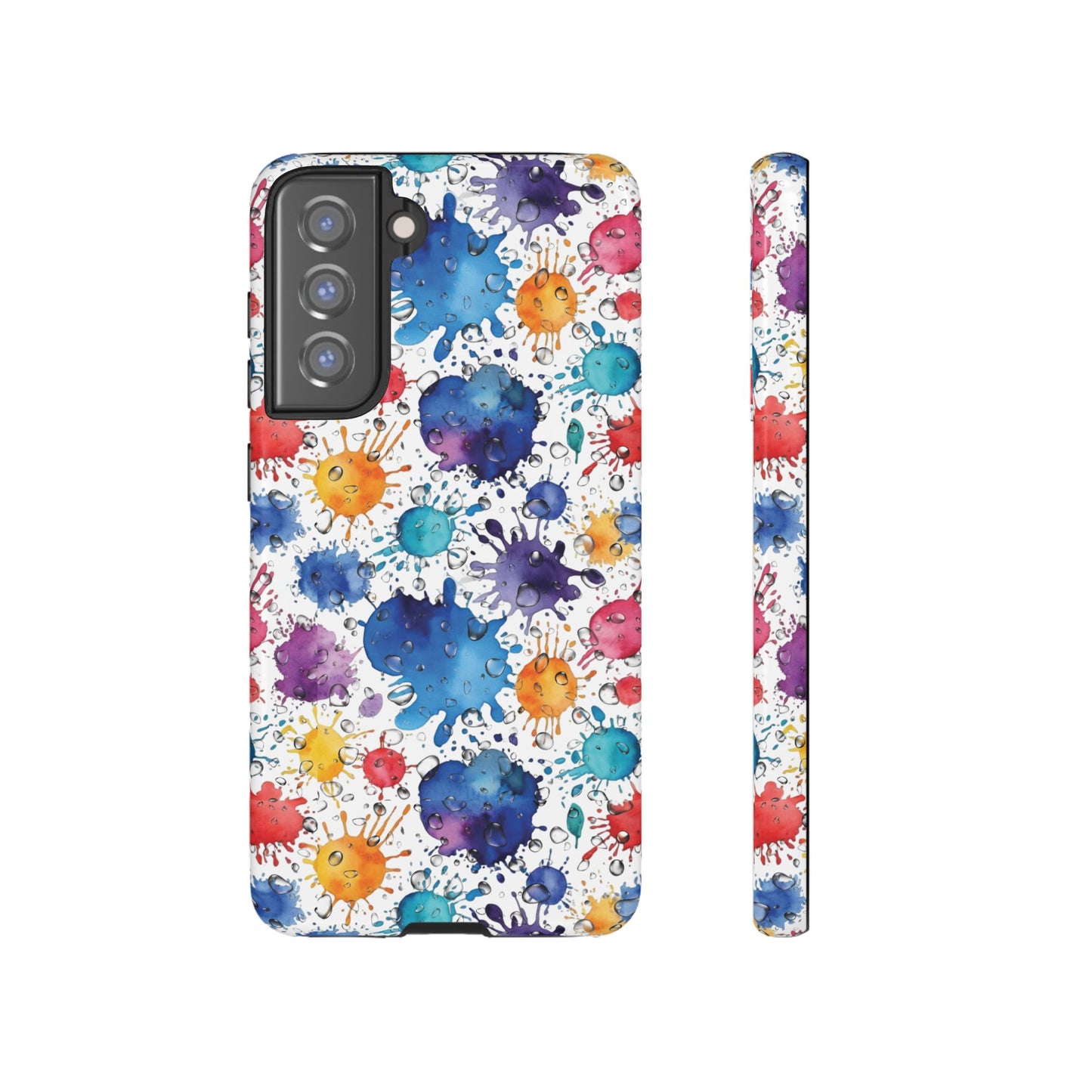 Phone Cases Abstract Colorful Splashes Tough Cases