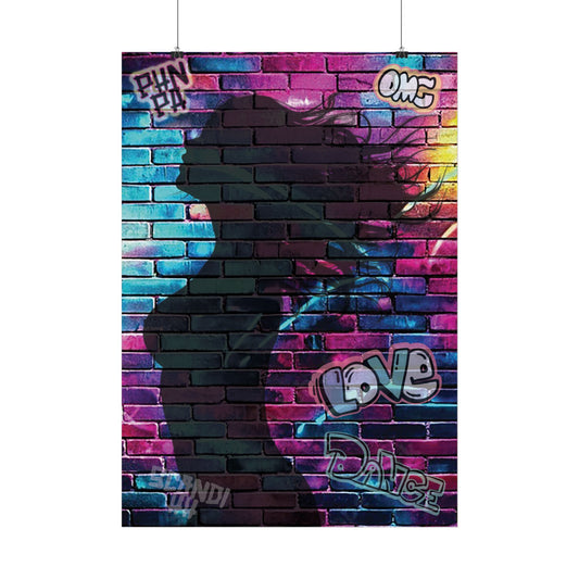 Dance Love Wall Art Poster - Vibrant Graffiti Decor for Dance Lovers, Inspirational Room Decor, Unique Gift Idea, Art Print, Urban [...]