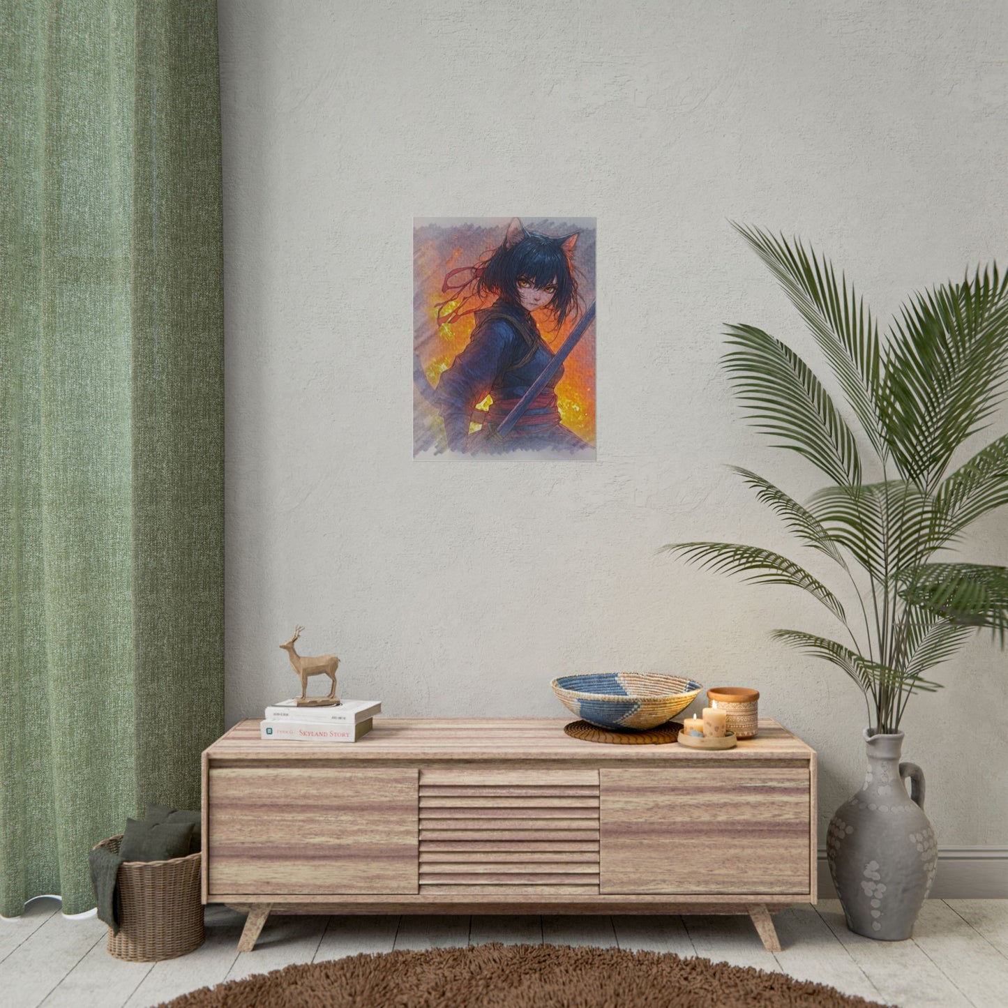 Rolled Posters of Fierce Anime Characters, Art Prints for Home Decor, Gifts for Anime Fans, Unique Wall Art for Living Rooms, Manga [...]