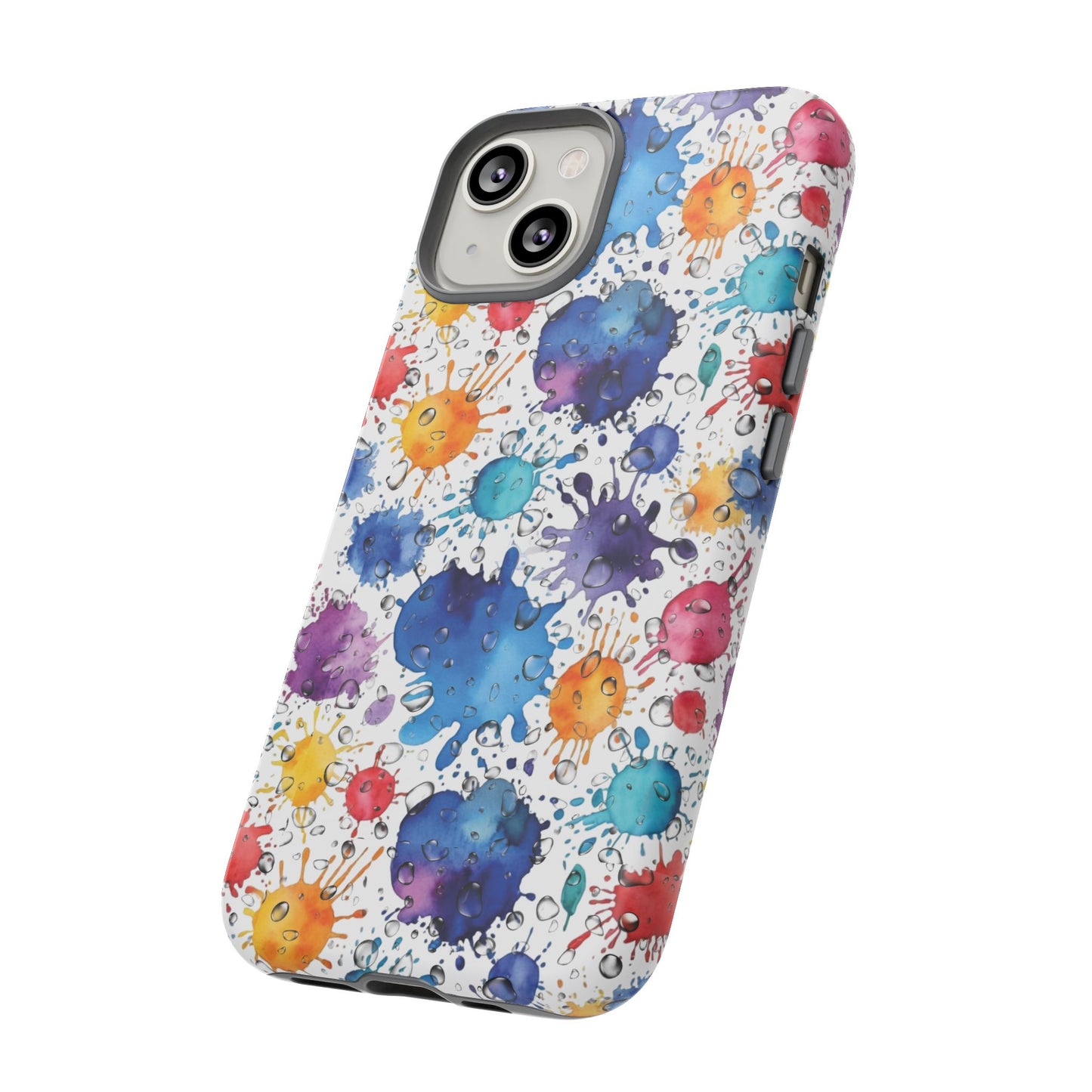 Phone Cases Abstract Colorful Splashes Tough Cases