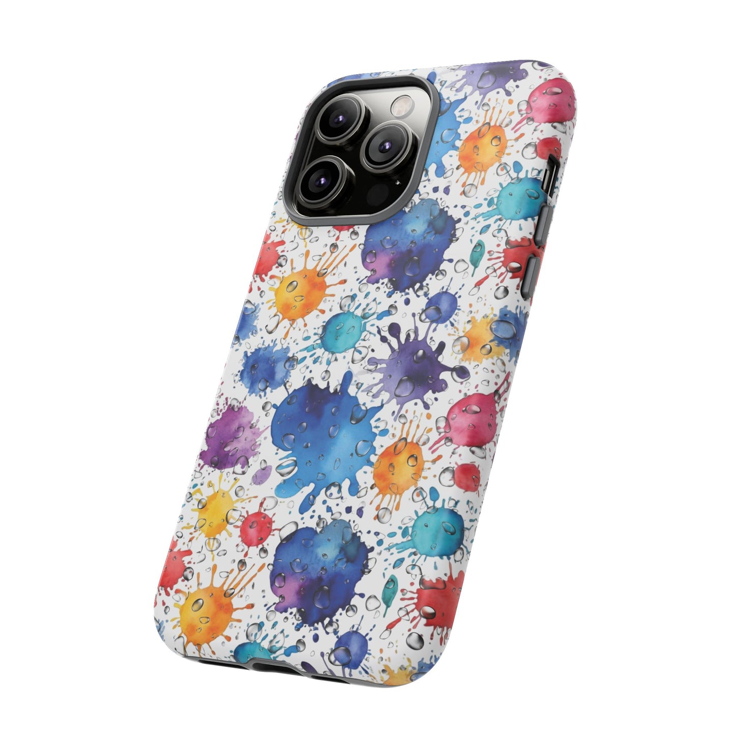 Phone Cases Abstract Colorful Splashes Tough Cases