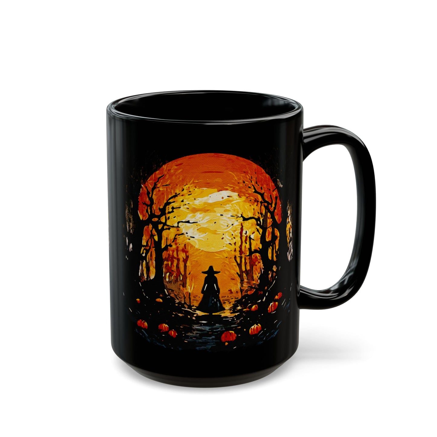 Moonlit Mischief: Autumn’s Enchanted Glow for Mugs, T-Shirts, Sweatshirts, and more - Spooky Autumn Mug, Halloween Coffee Cup, Witchy Gifts for Her, Fall Decor, Pumpkin Spice Lover