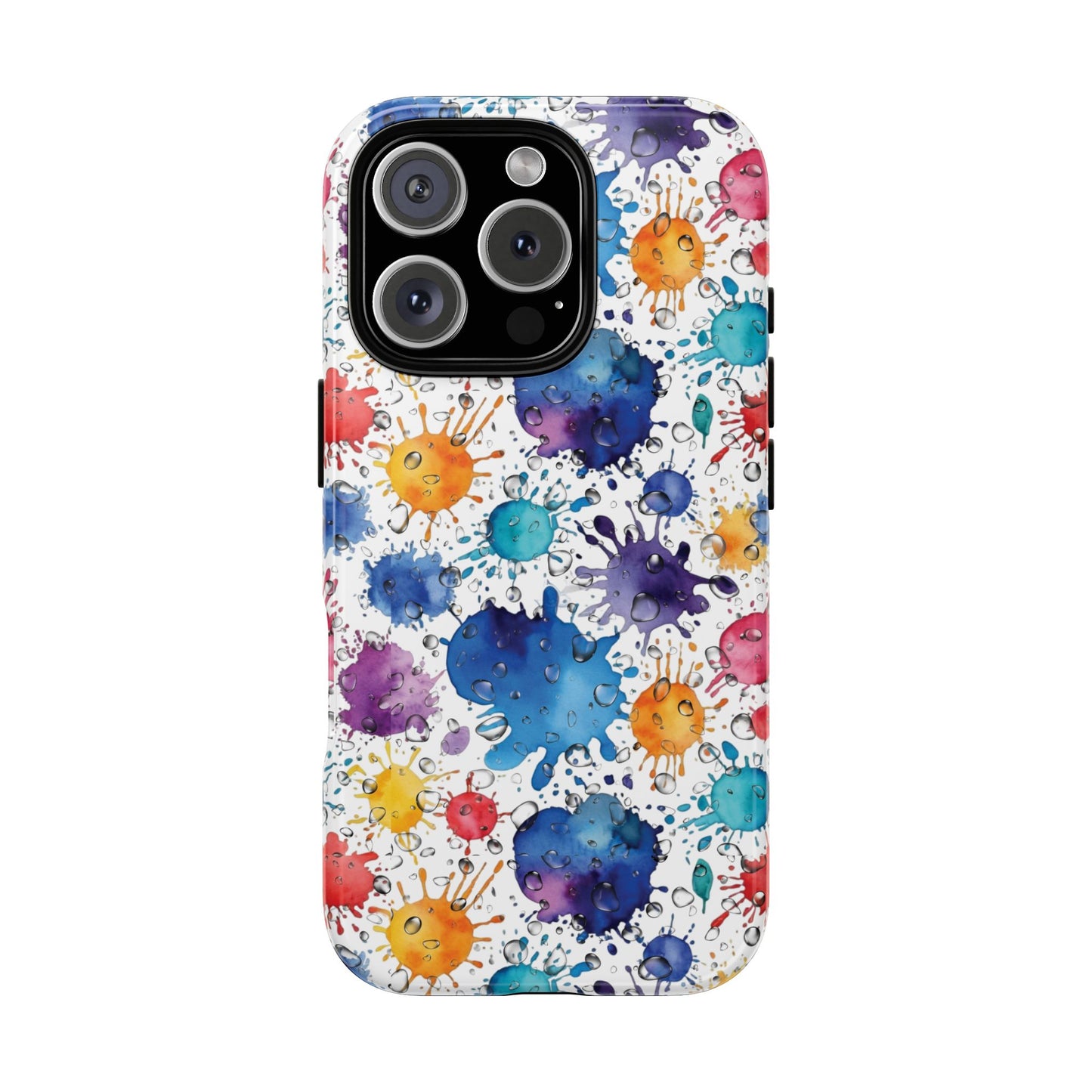 Phone Cases Abstract Colorful Splashes Tough Cases