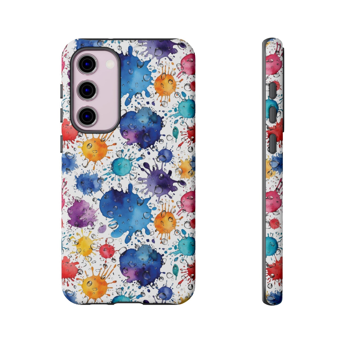 Phone Cases Abstract Colorful Splashes Tough Cases