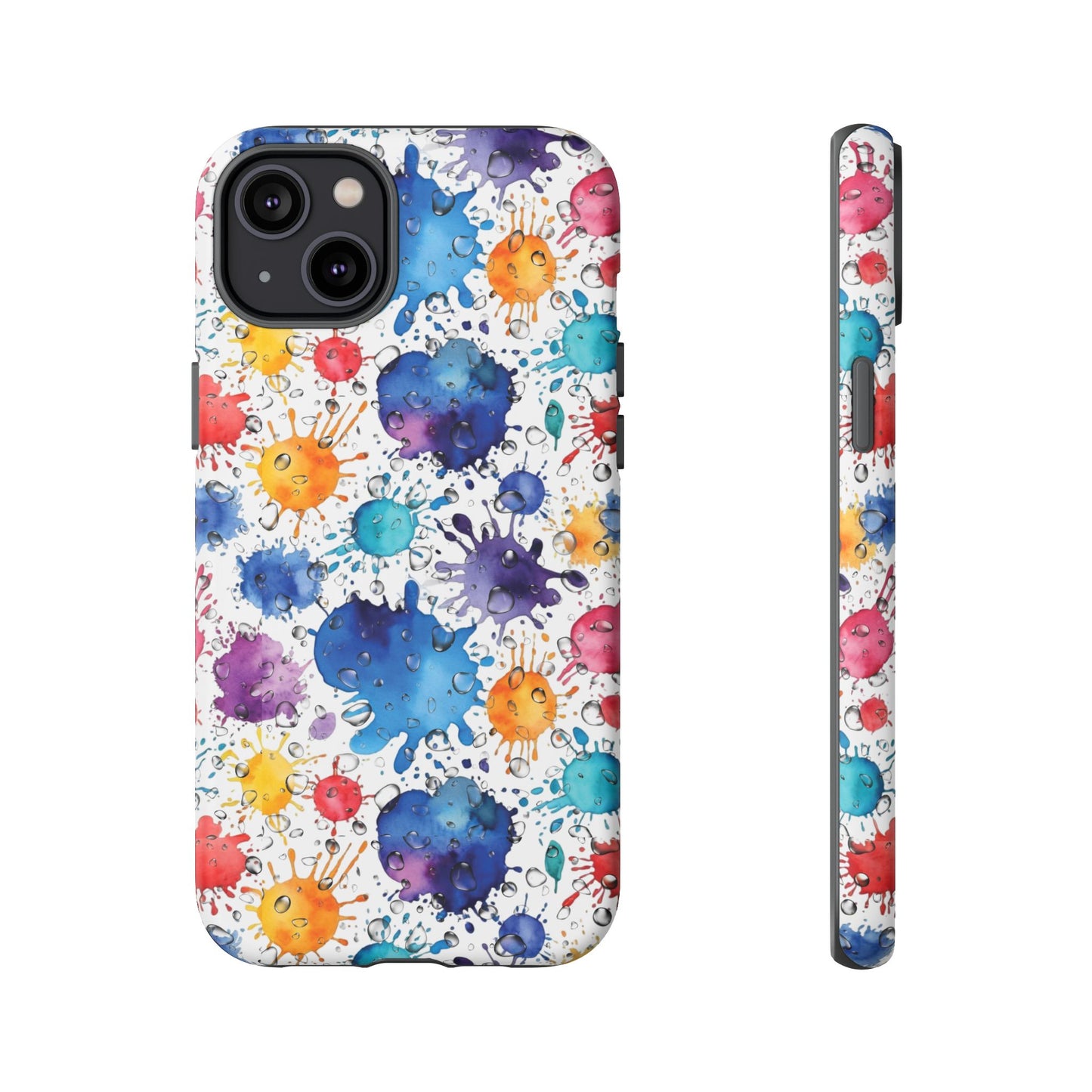 Phone Cases Abstract Colorful Splashes Tough Cases