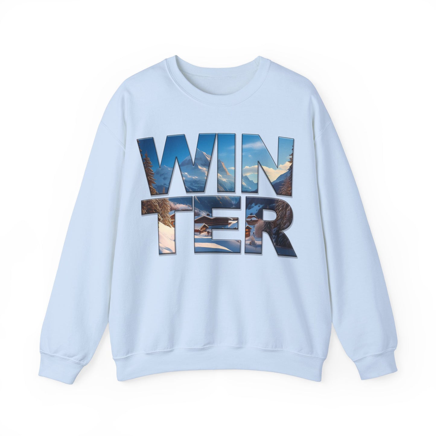Winter Graphic Crewneck Sweatshirt