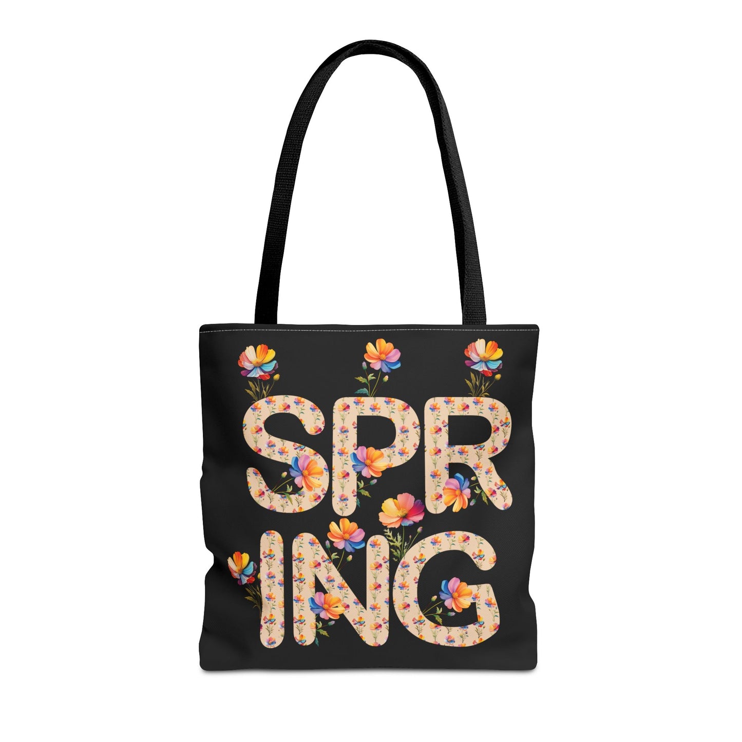 Spring Floral Tote Bag - Perfect for Everyday Use & Seasonal Outings