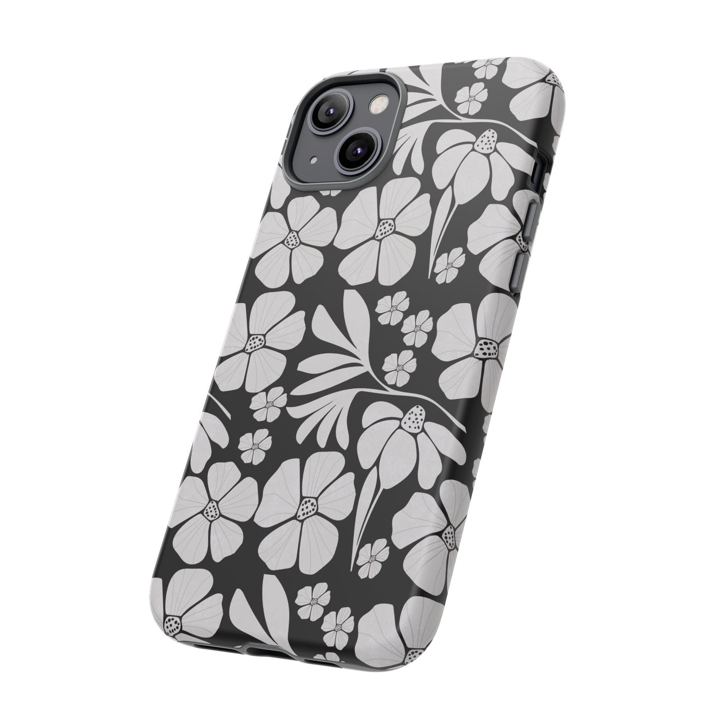 Phone Case - Boho, Retro, Vintage Flower Design Pattern