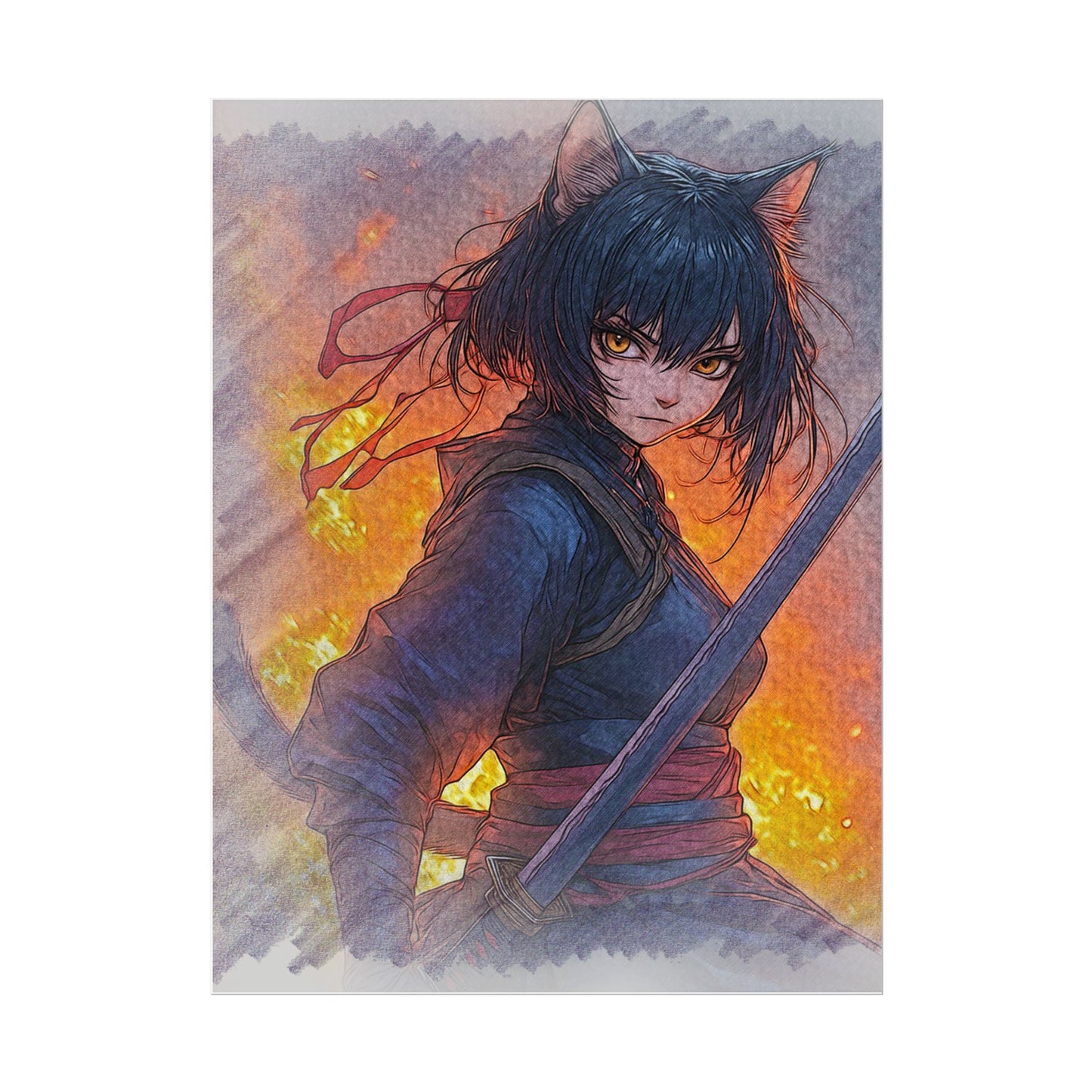 Rolled Posters of Fierce Anime Characters, Art Prints for Home Decor, Gifts for Anime Fans, Unique Wall Art for Living Rooms, Manga [...]
