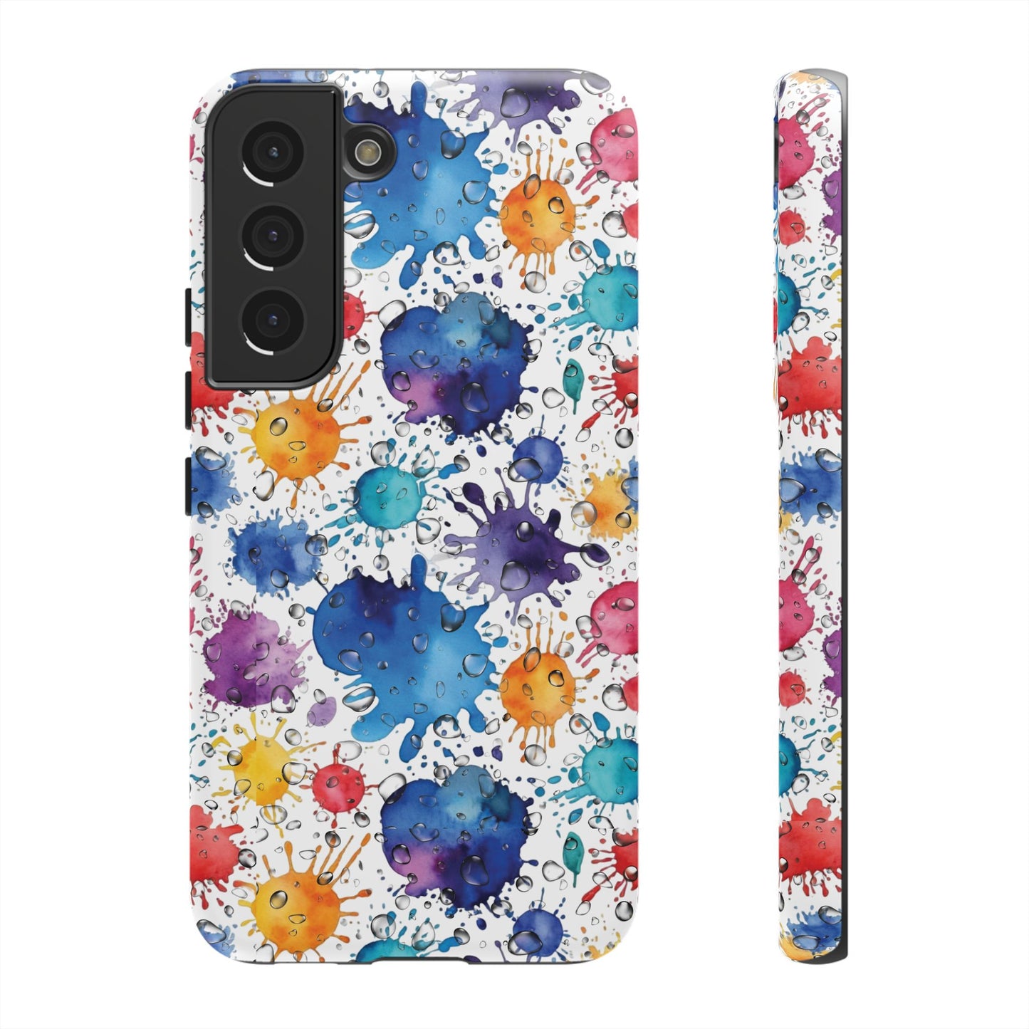 Phone Cases Abstract Colorful Splashes Tough Cases