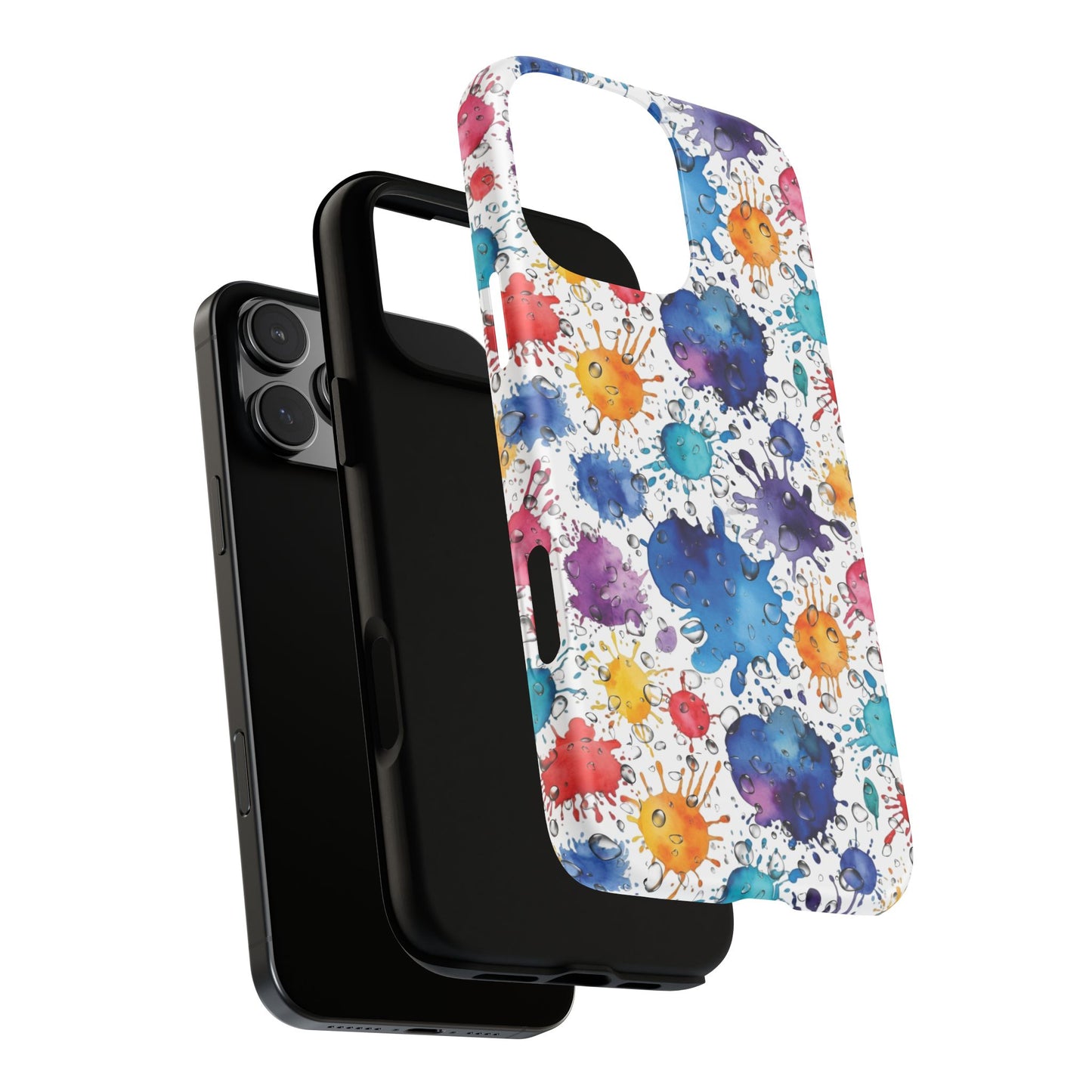 Phone Cases Abstract Colorful Splashes Tough Cases