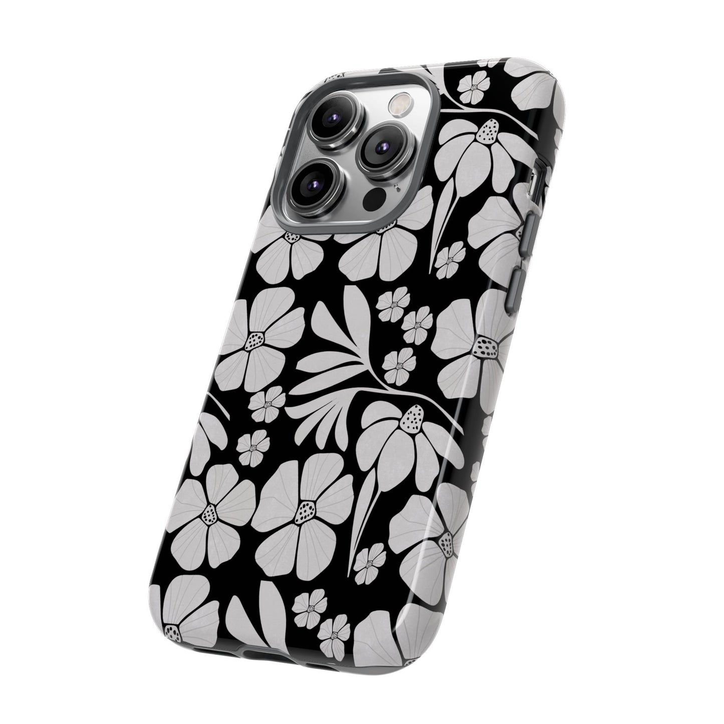 Phone Case - Boho, Retro, Vintage Flower Design Pattern