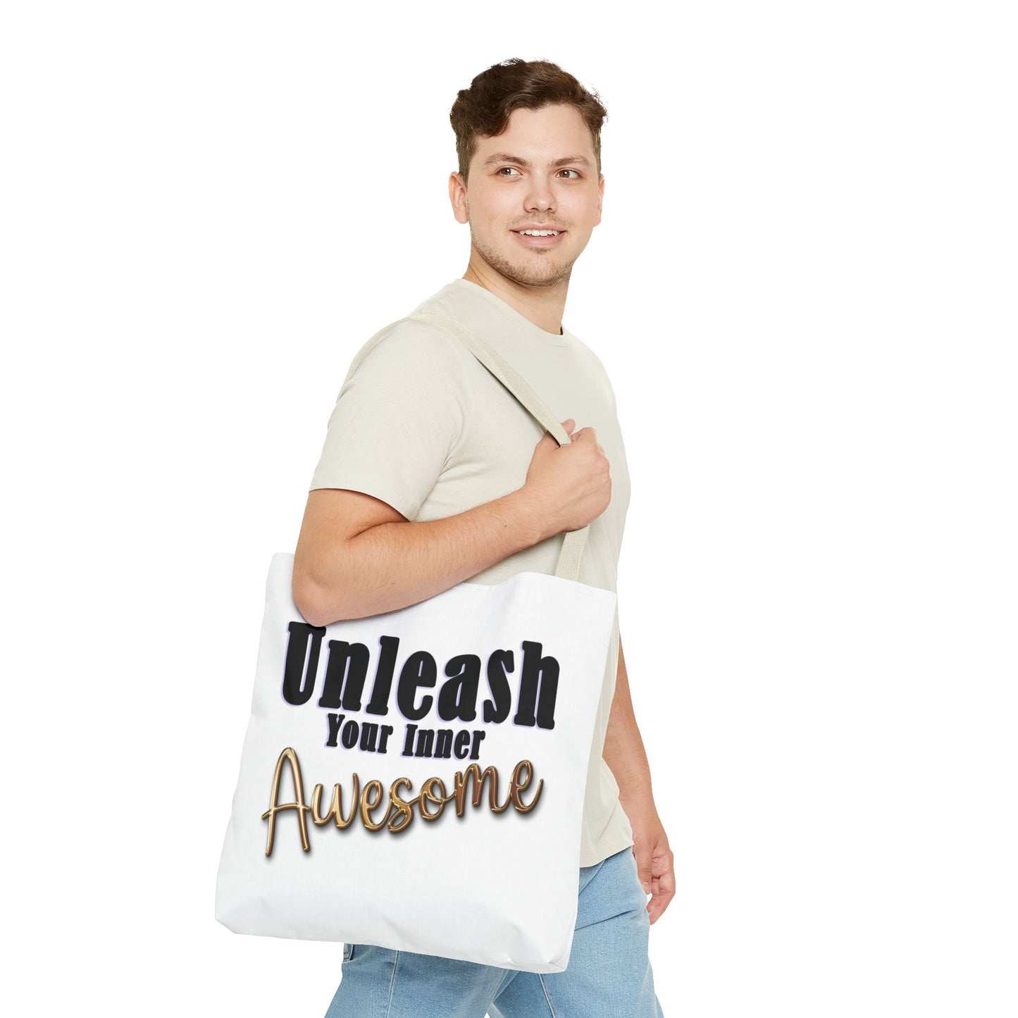 Unleash Your Inner Awesome Tote Bag - Motivational & Stylish for Everyday Use