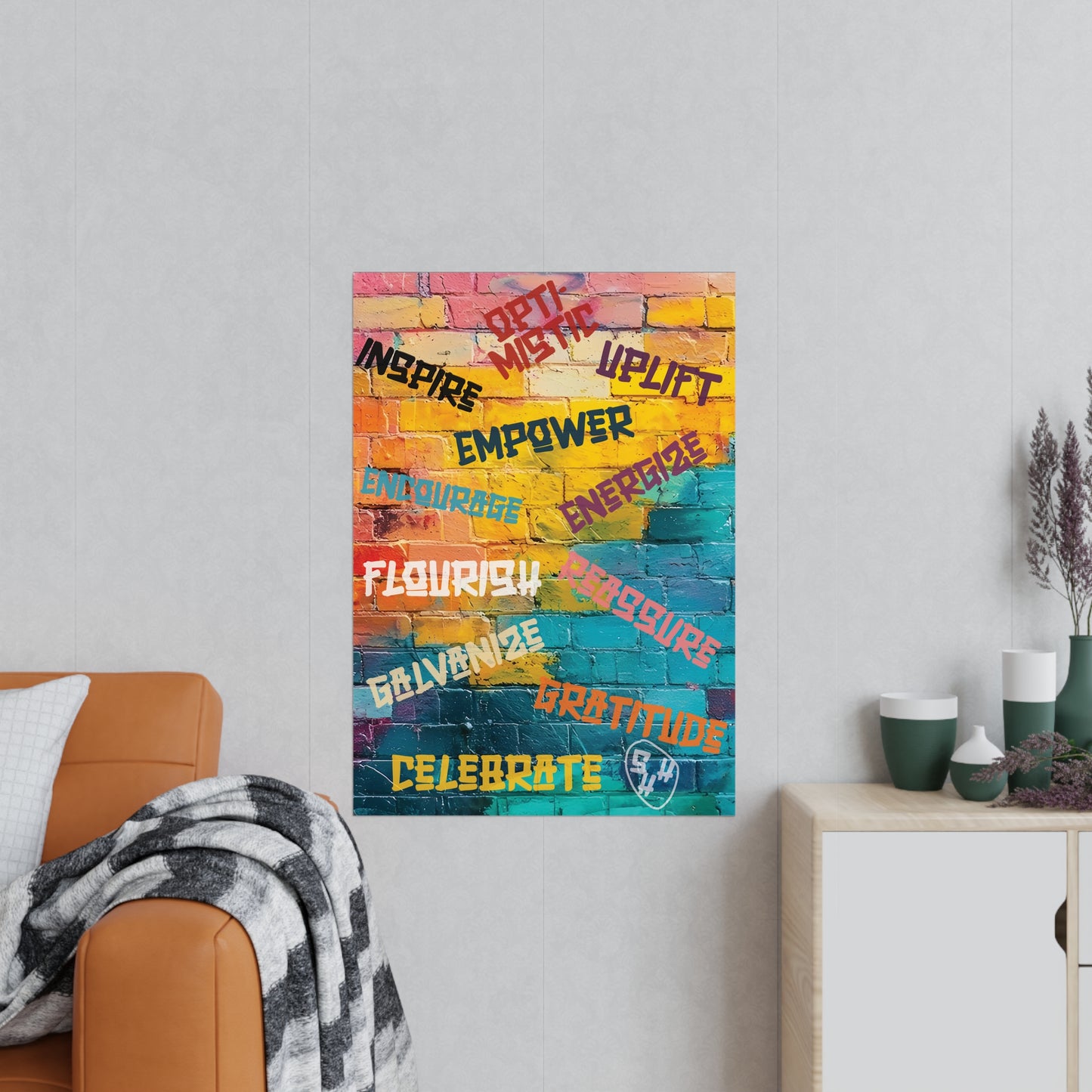 Fuel your fire—Inspire. Empower. Celebrate. 🎨💪 #MotivationalArt #InspireDaily #Empowerment #PositiveVibes #GoalGetter #WallOfWords Wall Art Posters, Inspirational Home Decor, Positive Affirmation Prints, Uplifting Room Decor, Gift for Friends