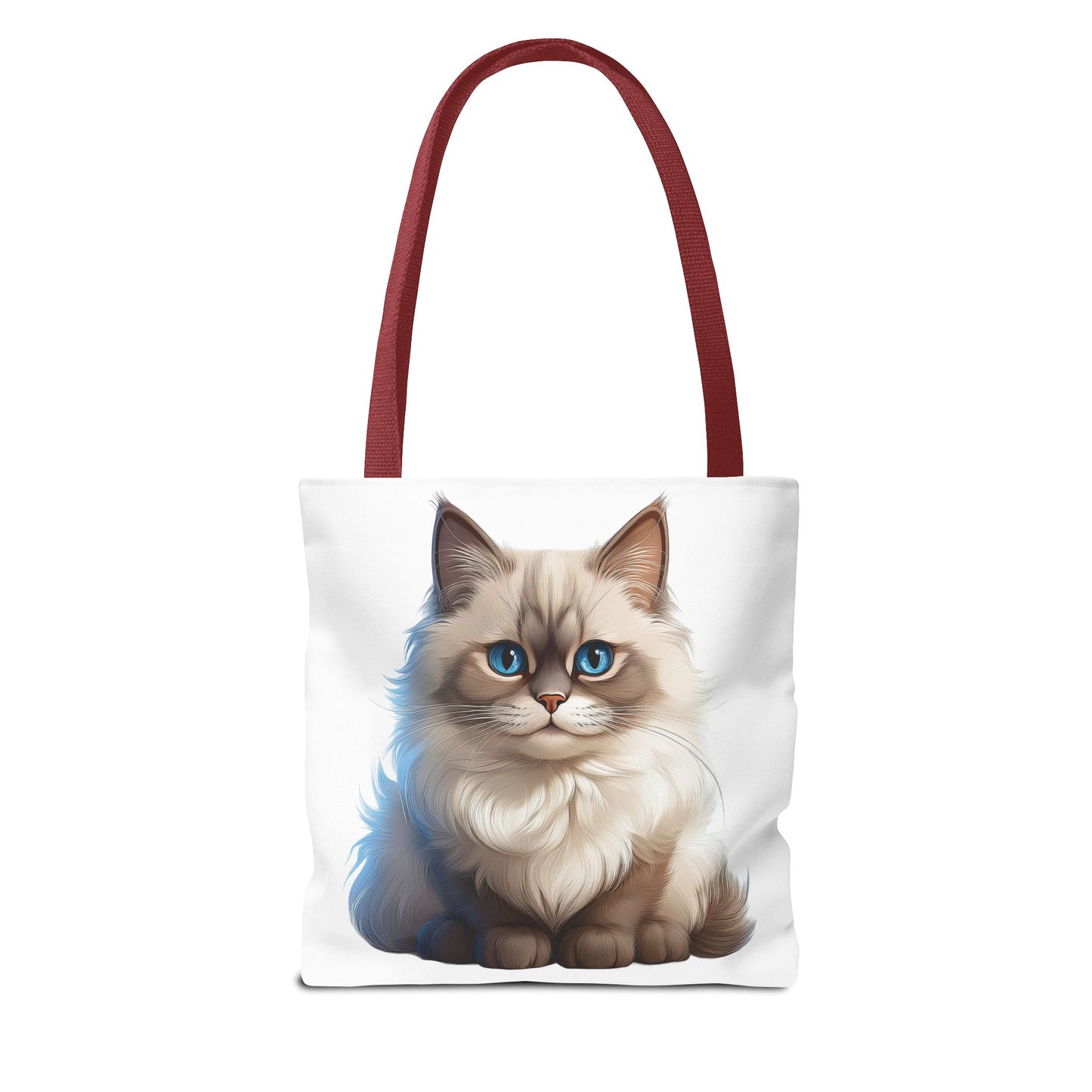 Ragdoll Cuteness Cat Illustration Tote Bag - Perfect for Pet Lovers