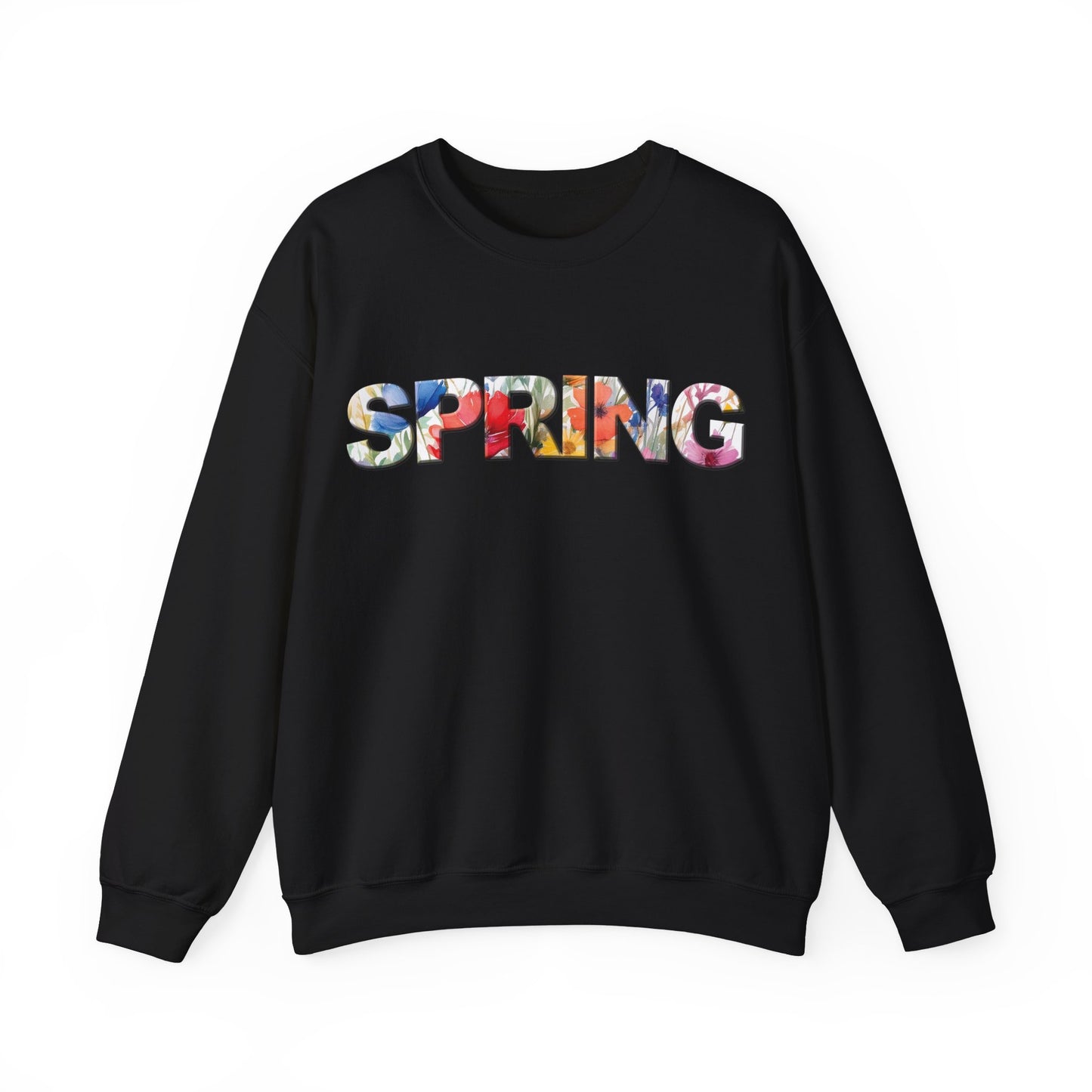 Spring Flower Design - Crewneck Sweatshirt