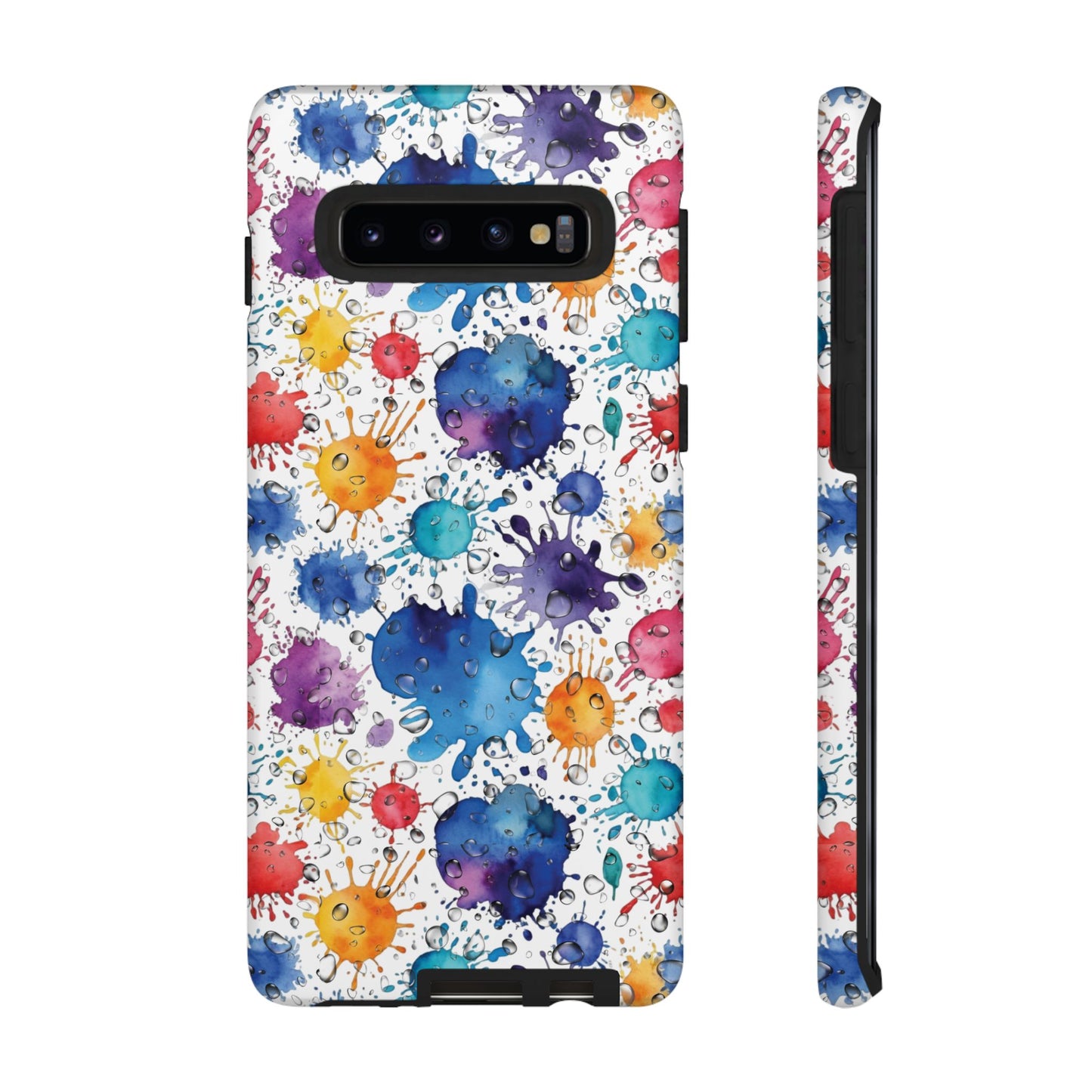 Phone Cases Abstract Colorful Splashes Tough Cases