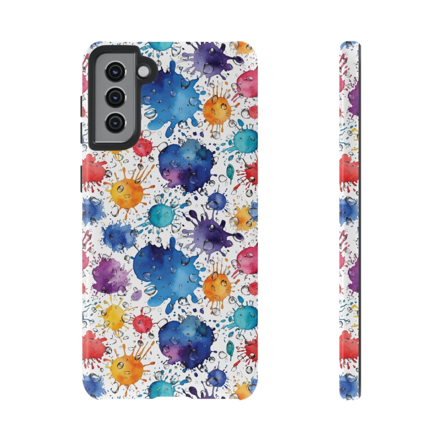 Phone Cases Abstract Colorful Splashes Tough Cases