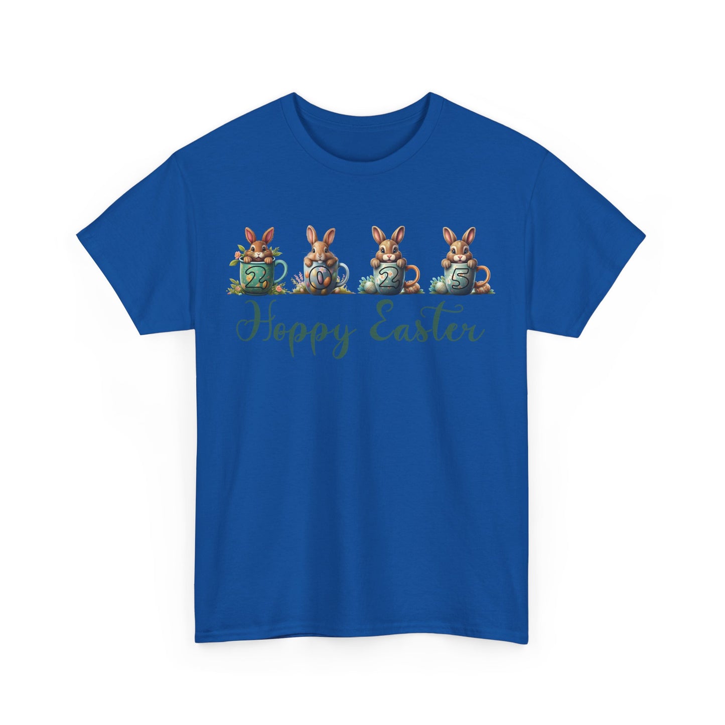 Easter 2025 Unisex Tee - Hoppy Easter Design