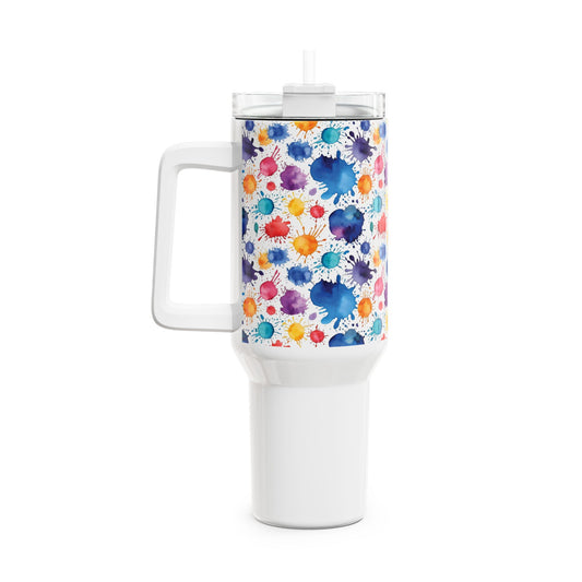 40oz Tumbler - Color Explosin Pattern