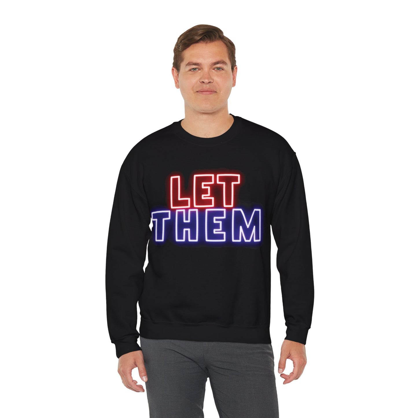 Bold Empowerment Crewneck Sweatshirt - LET THEM Speak - Unisex