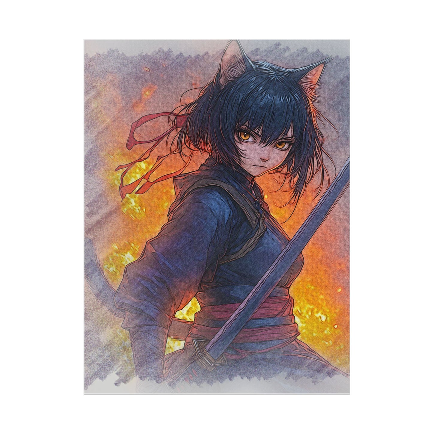 Rolled Posters of Fierce Anime Characters, Art Prints for Home Decor, Gifts for Anime Fans, Unique Wall Art for Living Rooms, Manga [...]